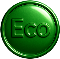 Plakette Eco